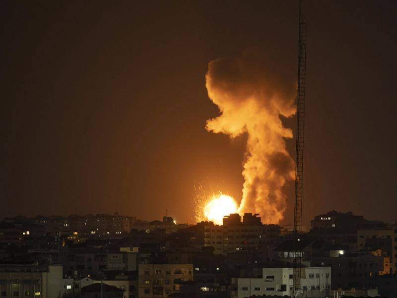 Palestinian officials say Egypt, Qatar and the UN have helped secure a ceasefire with Israel. (AP PHOTO)