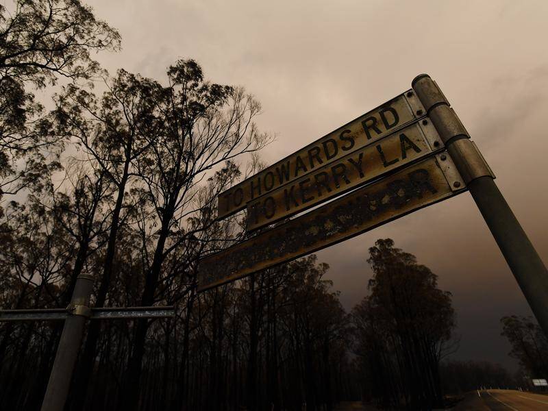 Milder conditions are forecast for Victoria as the state mourns its fourth recent bushfire fatality.
