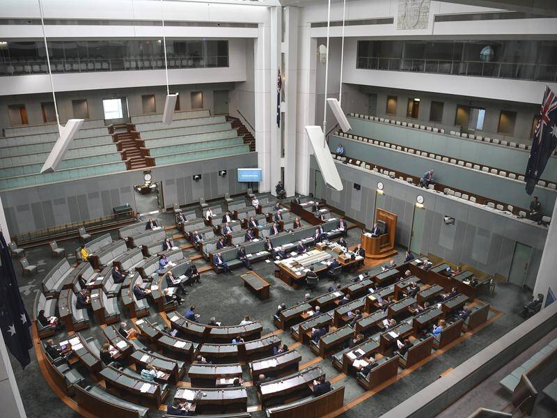 A third of representatives will sit in the federal lower house on Wednesday due to coronavirus.