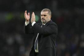 Building a team that can challenge for trophies remains Ange Postecoglou's mission at Tottenham. (AP PHOTO)