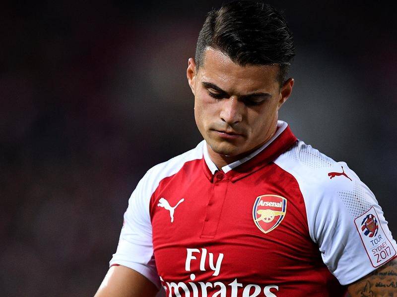 Arsenal's Granit Xhaka claims threats to his family have pushed him to boiling point.