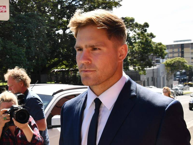 Jack de Belin denies he and a friend raped a woman in 2018, saying the sexual acts were consensual.