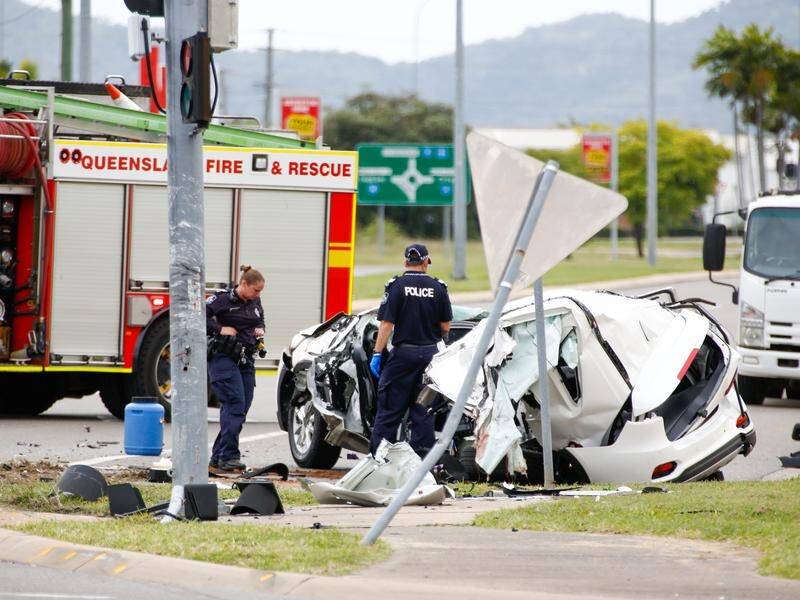 A 14-year-old boy has been charged over a crash that killed three girls and a boy in Townsville.
