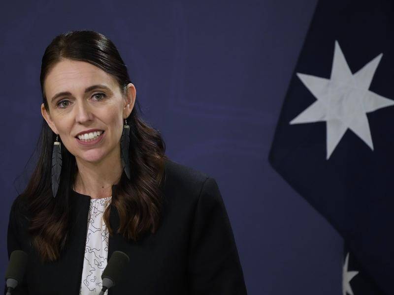 New Zealand Prime Minister Jacinda Ardern has cast doubt over her Labour party's sunken polling. (AP PHOTO)