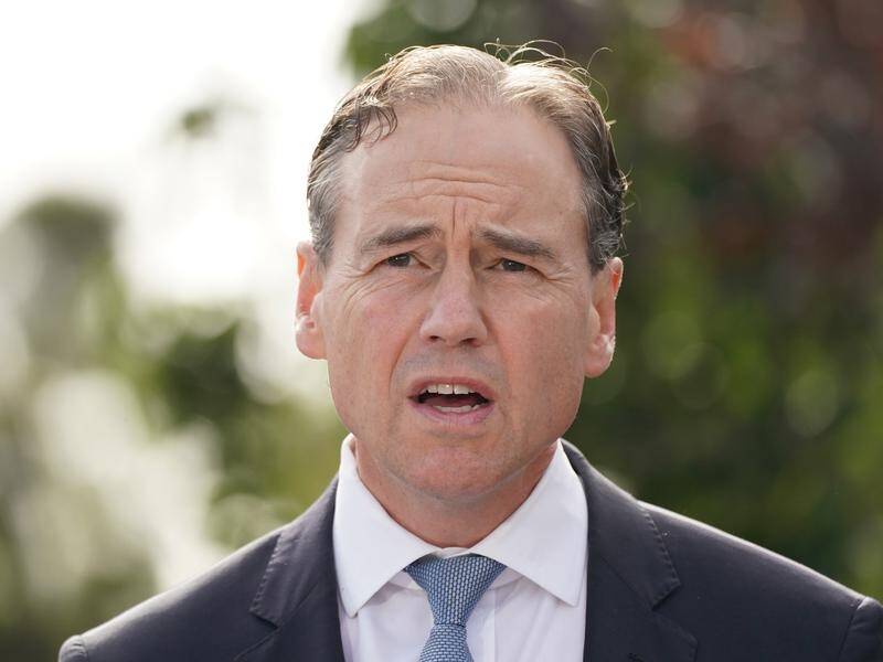 Australia's COVID-19 new infection rate has dropped to below one per cent a day, Greg Hunt says.