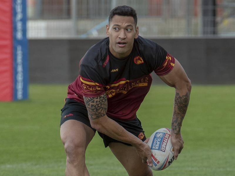 Israel Folau is line for his Super League debut against Castelford on Saturday.