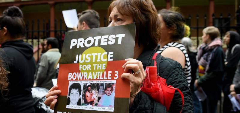 The Bowraville families have spent years, and held many protests to try and get justice for their loved ones. Photo: File to get a retrial. Photo: File 