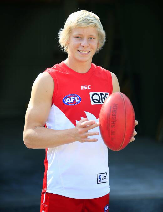 The Syndey Swans have confirmed they will draft Isaac Heeney with pick 17 in the AFL draft.