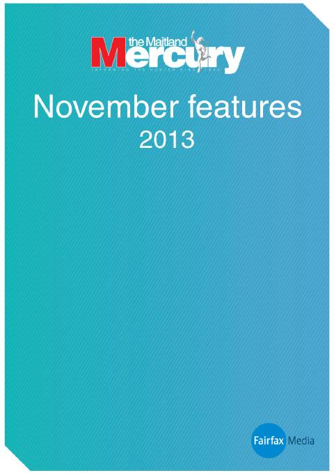 November 2013 Features