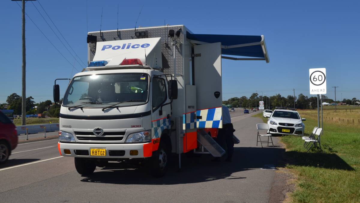 The Traffic and Highway Patrol targeted drug driving in Maitland on Friday.