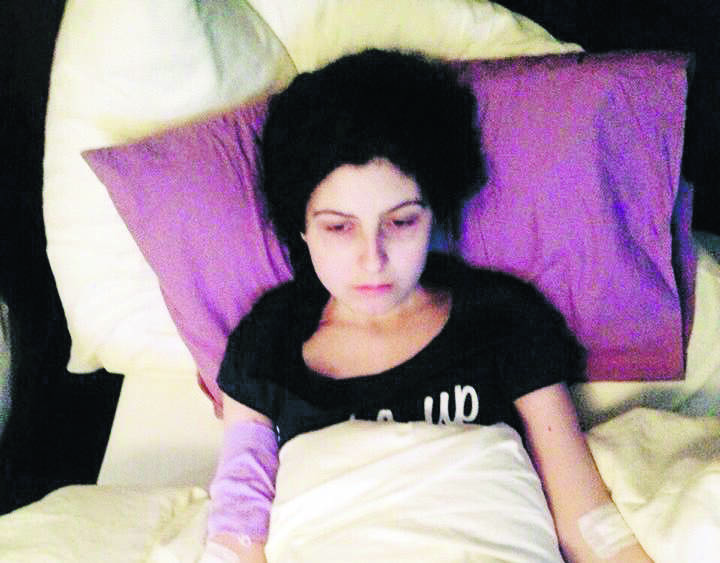 Tahlia Smith is undergoing treatment in Germany for Lyme disease.