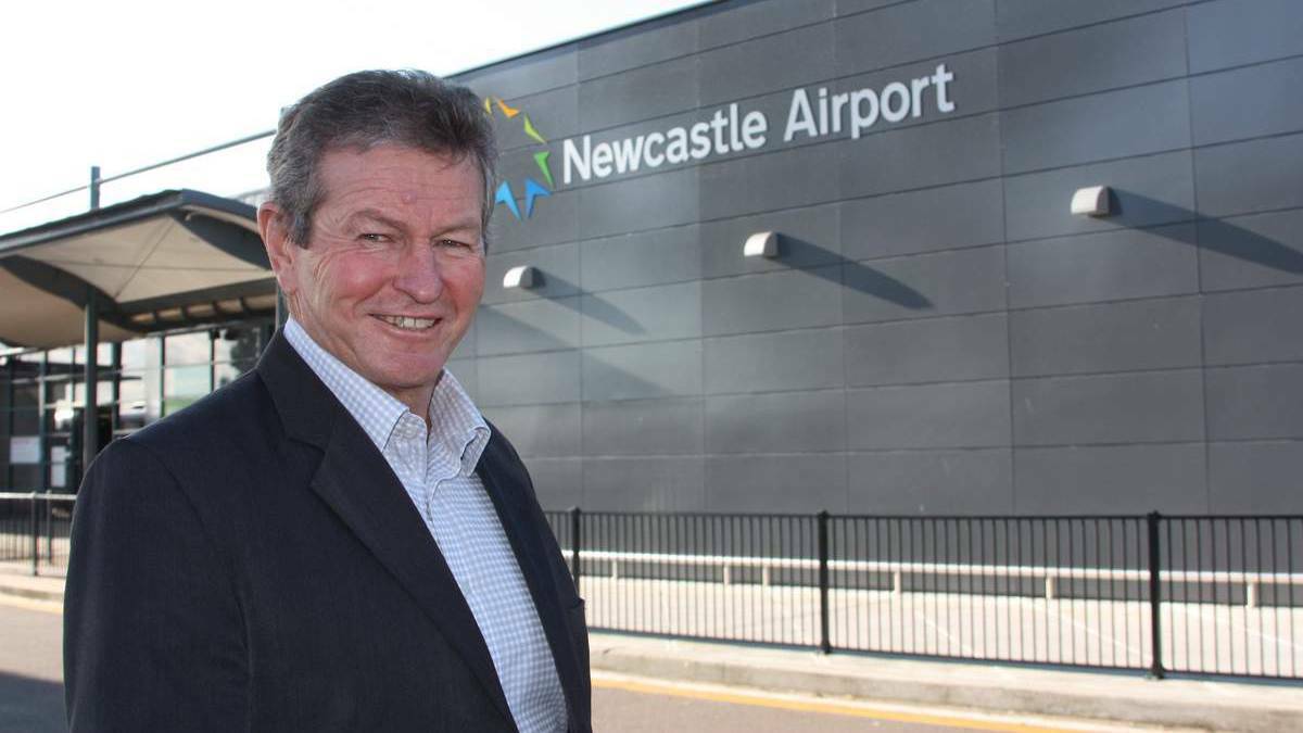 INTERNATIONAL FLIGHTS: Newcastle Airport CEO Paul Hughes says the completion of the first stage of the airport expansion paves the way for international flights.