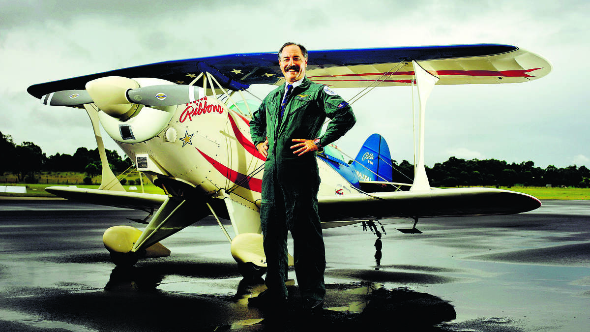 aNUMBER ONE:  Phil Unicomb who was named Australia’s top flying instructor.	 