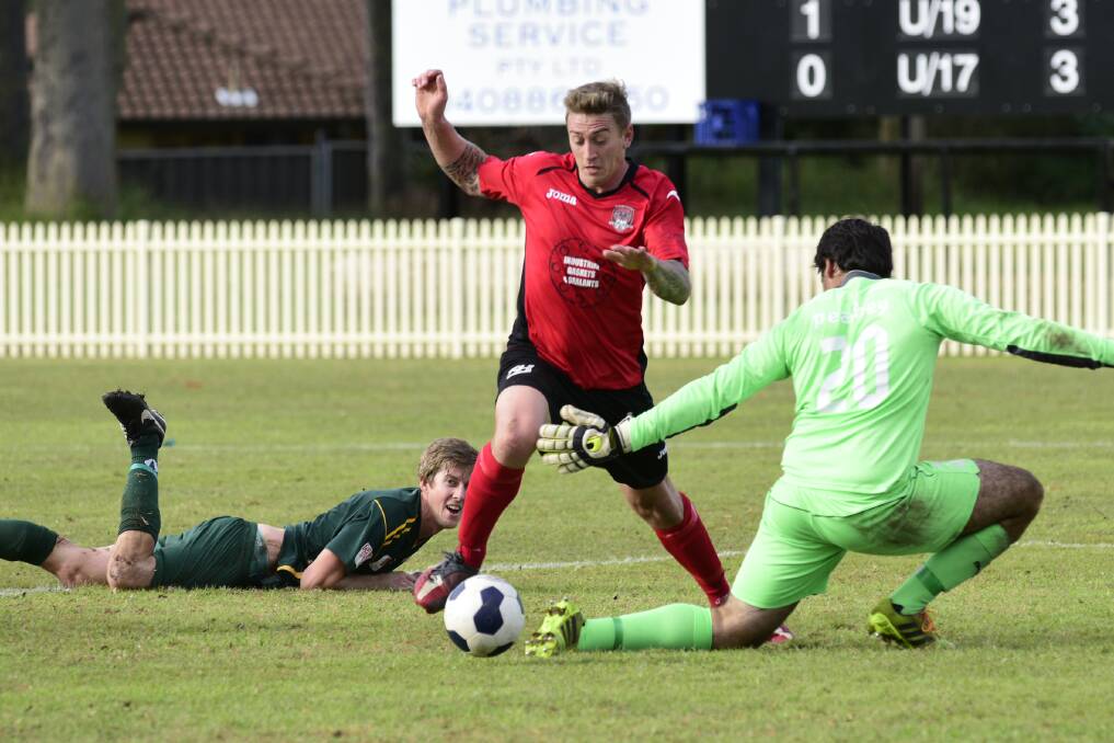 CUP KICKS OFF:  Redbacks player Kyle Duncan. Picture by PERRY DUFFIN