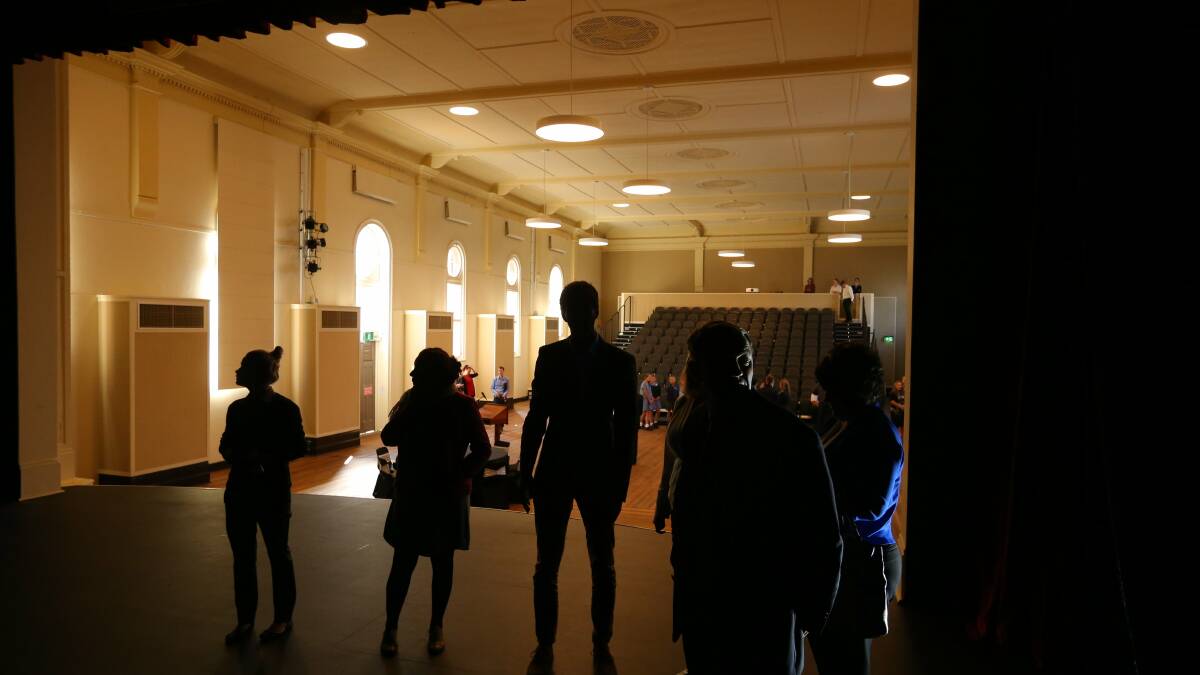 Official re-opening of Maitland Town Hall after a $2 million redevelopment. Pictures: MAX MASON-HUBERS