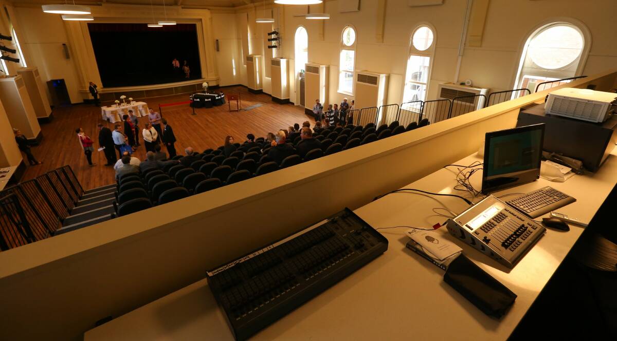 REFRESHED: Official re-opening of Maitland Town Hall following upgrades and refurbishment. Picture: MAX MASON-HUBERS