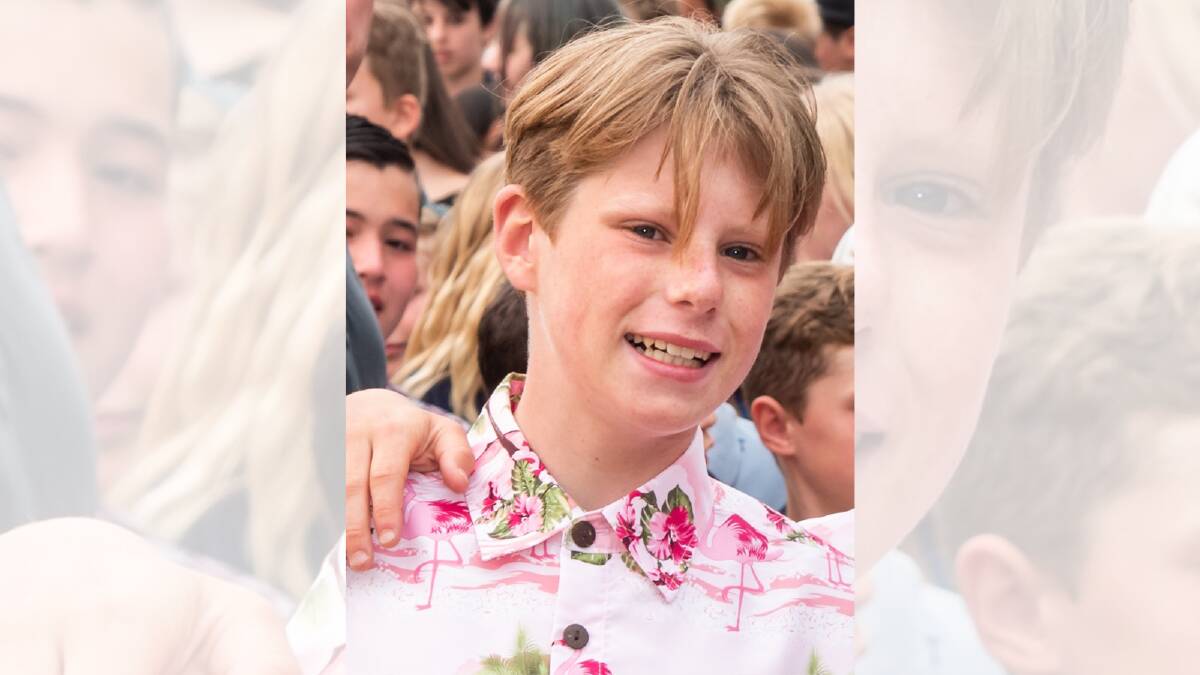 Josh Gill was "a great little man, very kind and sensitive", his father Andrew Gill says. Picture supplied