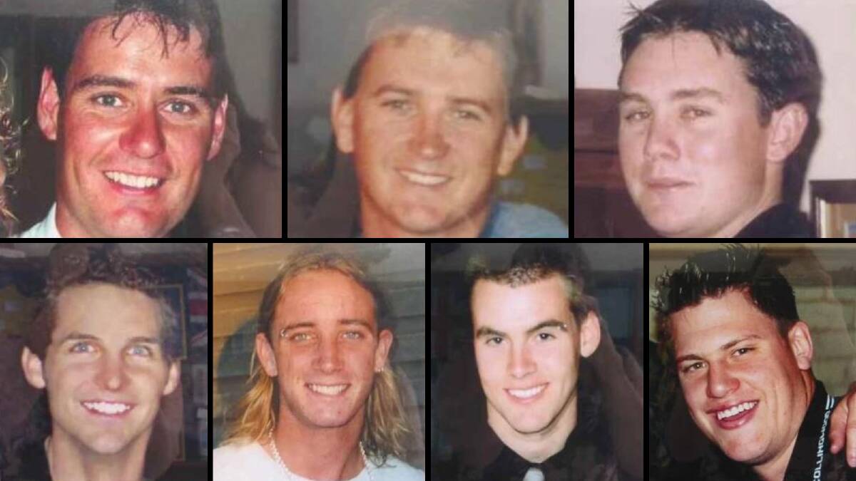 Seven Kingsley Football Club players were killed during the Bali bombings on October 12, 2002. Pictures by Kingsley Football Club