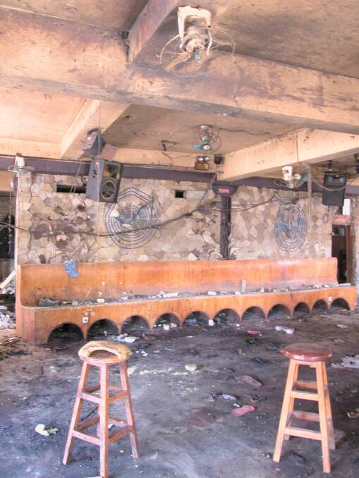 AFP officers determined that this was the location where the suicide bomber detonated the explosive inside Paddy's Bar. Picture by AFP