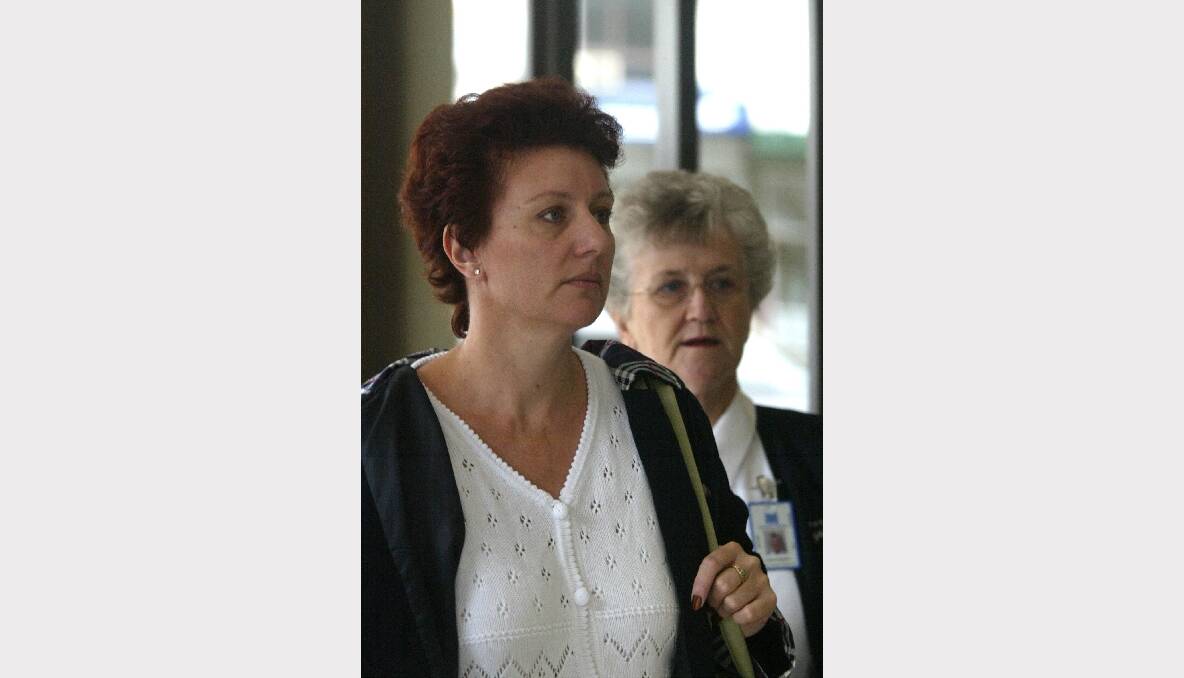 Kathleen Folbigg at Sydney's Supreme Court in 2003. Photo: PETER RAE