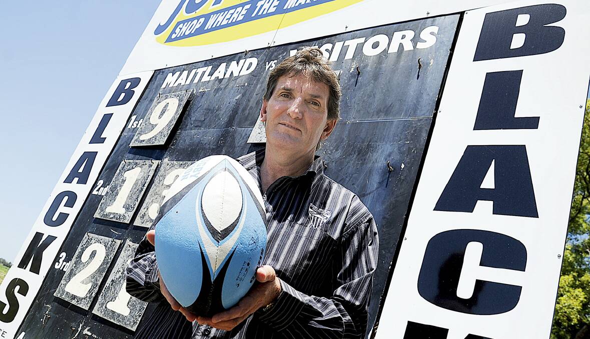 NO EASY GAMES:  Maitland Blacks coach Bobby Tynan is wary of a tough run of games after Easter.