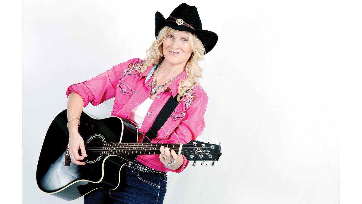 ALBUM LAUNCH:  Country singer Kathy Coleman.