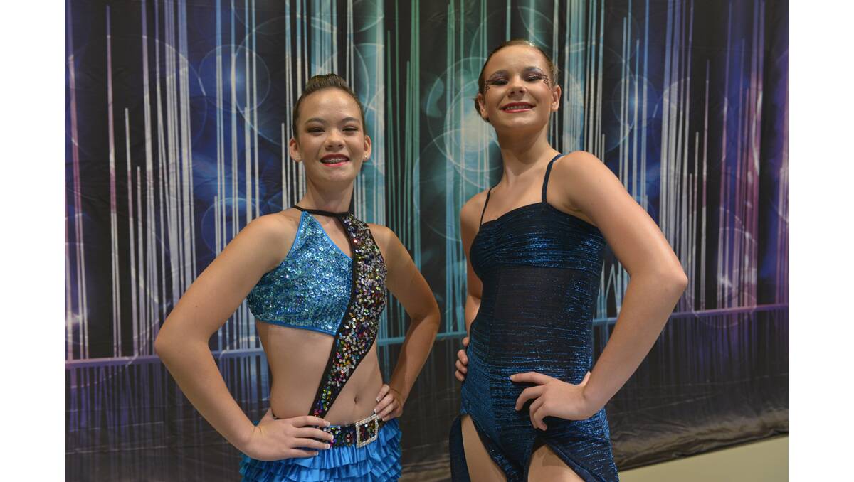 STEPPING OUT: Izabelle Xu and Mekayla Newell both from Port Macquarie.