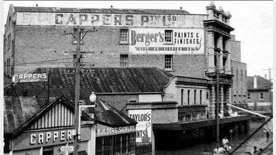 SHOPPING HUB: Cappers dominated the High Street  skyline in its heyday.