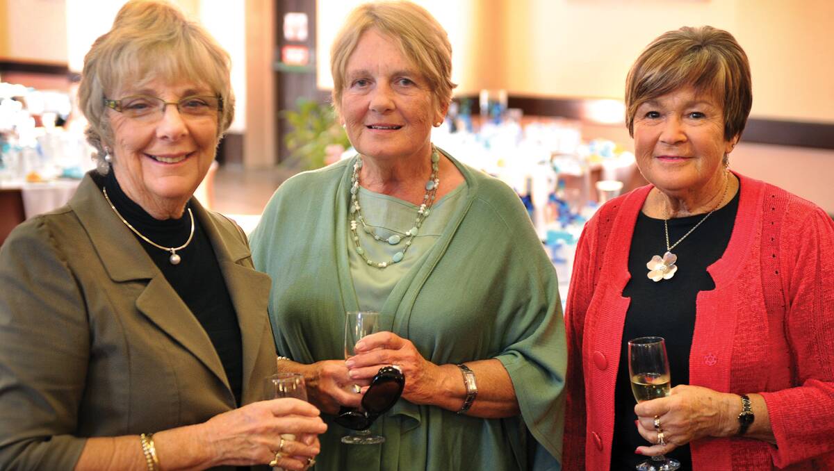 Margaret Smithson of Newcastle, Robyn Dunne of Bolwarra Heights and Evanne Sherringham of Louth Park. 