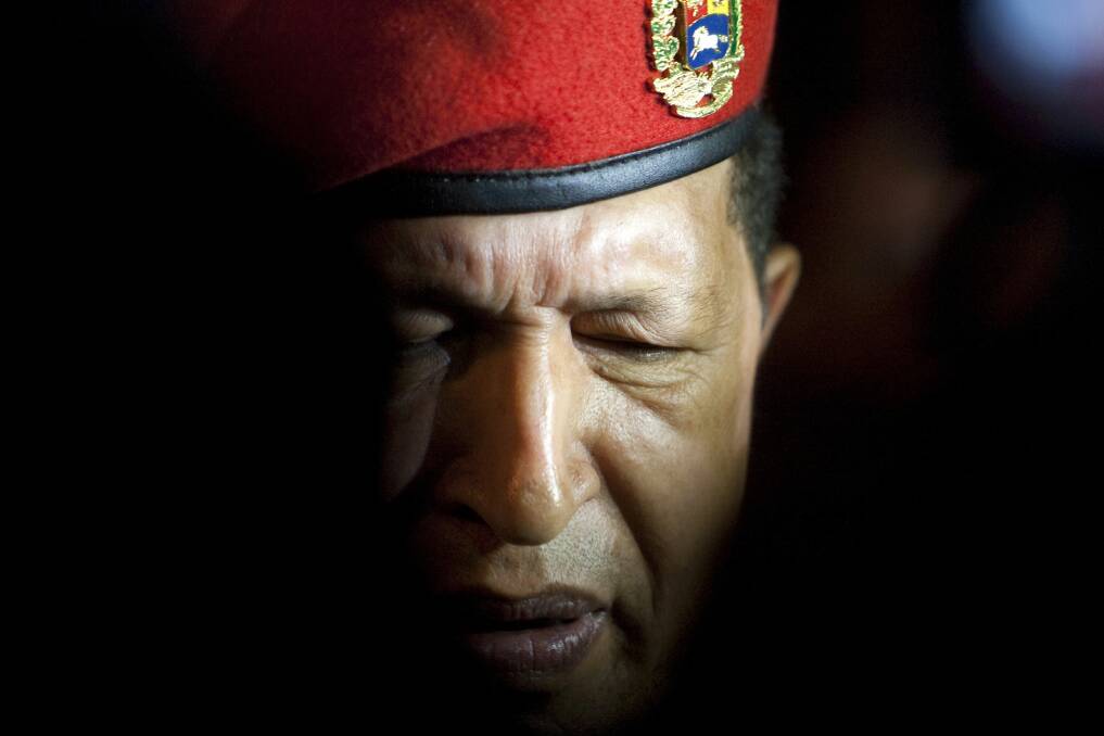 Venezuela's President Hugo Chavez arrives at the international airport in Cancun, February 21, 2010. Photo: REUTERS/Gerardo Garcia