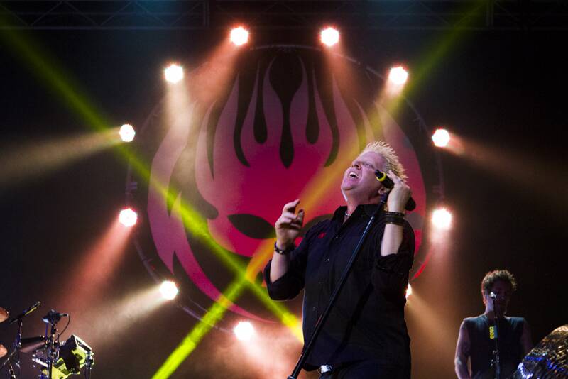 Dexter Holland of The Offspring. Image by KEVIN BULL
