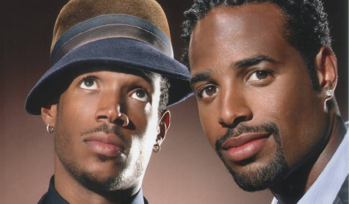 FUNNY MEN: Marlon and Shawn Wayans are giving Hunter fans a taste of their stand-up routines.